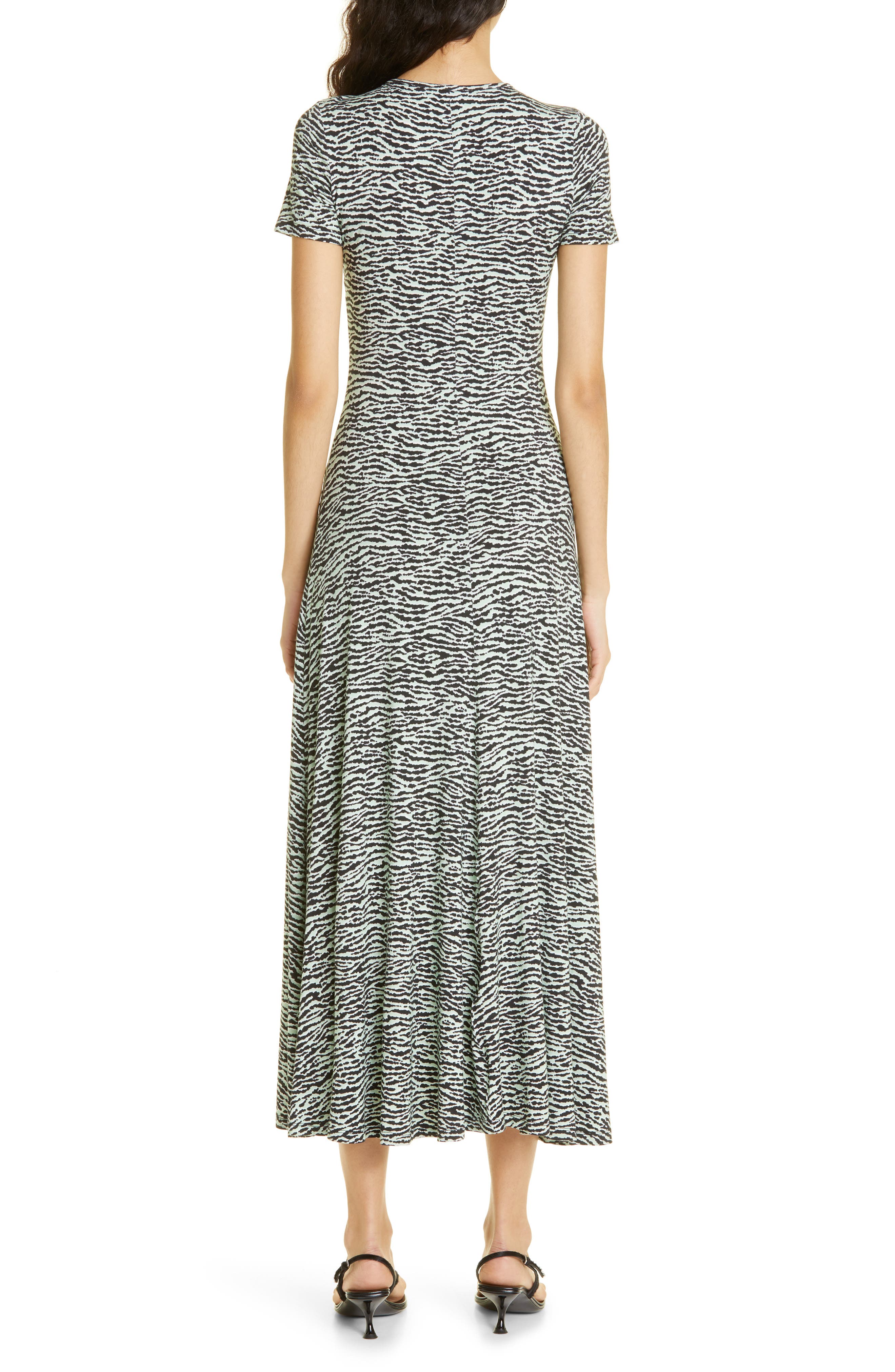 Proenza Schouler White Label Animal Jacquard Midi Dress (Women) | Nordstrom