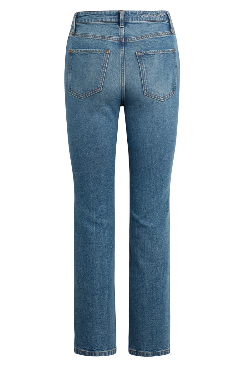 The Valentina Super High Waist Ankle Straight Leg Jeans, Alternate, color, ALTON