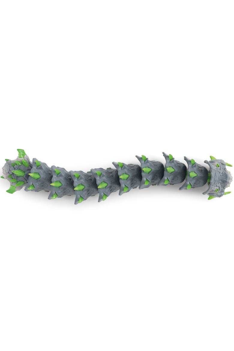 Eldrador Creatures, Stone Worm, 11 Inch Movable Bug Figurine, Kids 6+, Alternate, color, Multicolored