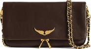 Zadig & Voltaire Rock Grained Leather Crossbody Bag