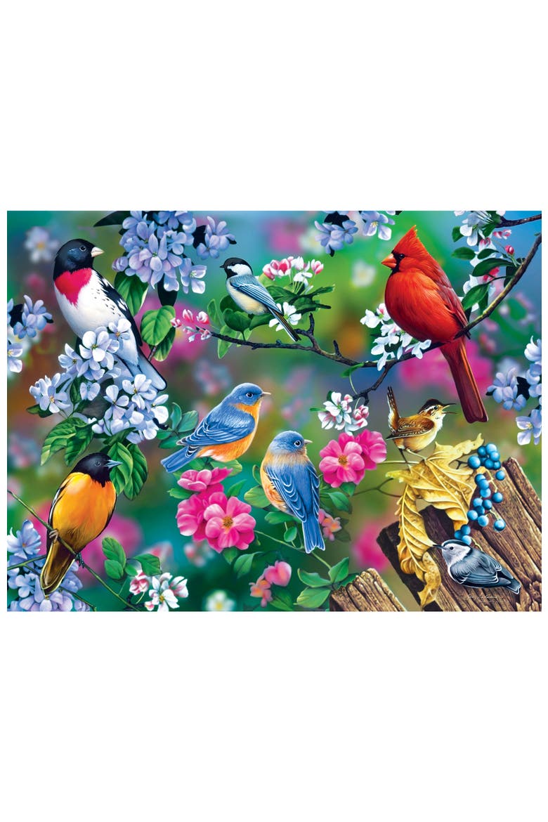 Songbird Collage 300 Piece Jigsaw Puzzle, Alternate, color, Multicolor