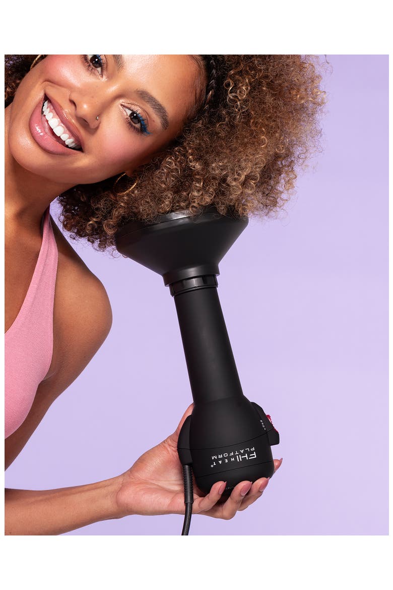 Platform Blow Out Handle-less Hair Dryer - Refurbished, Alternate, color, BLACK