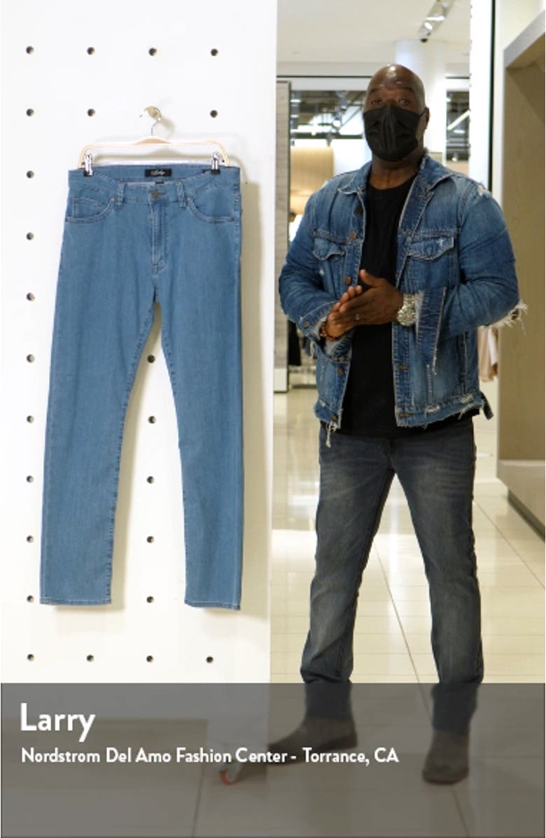 Courage Men's Straight Leg Stretch Jeans, sales video thumbnail