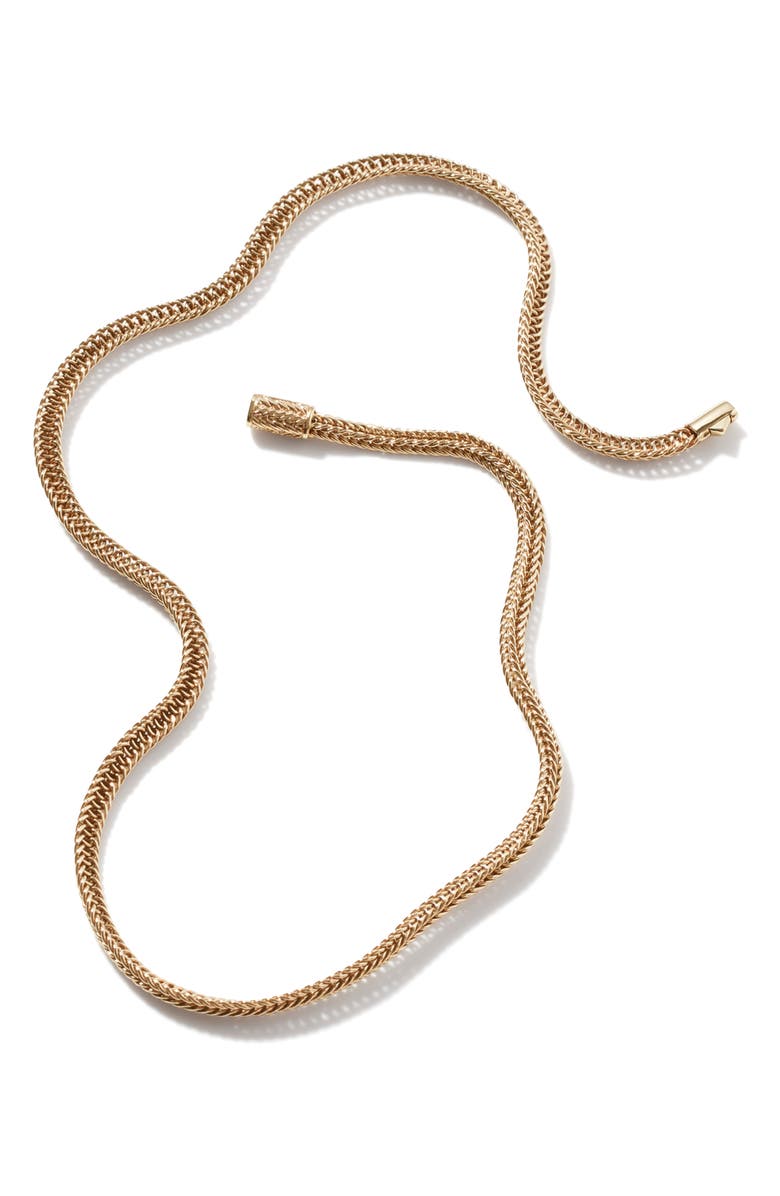 John Hardy Kami Chain Necklace, Gold, 4.5mm, Alternate, color, Gold