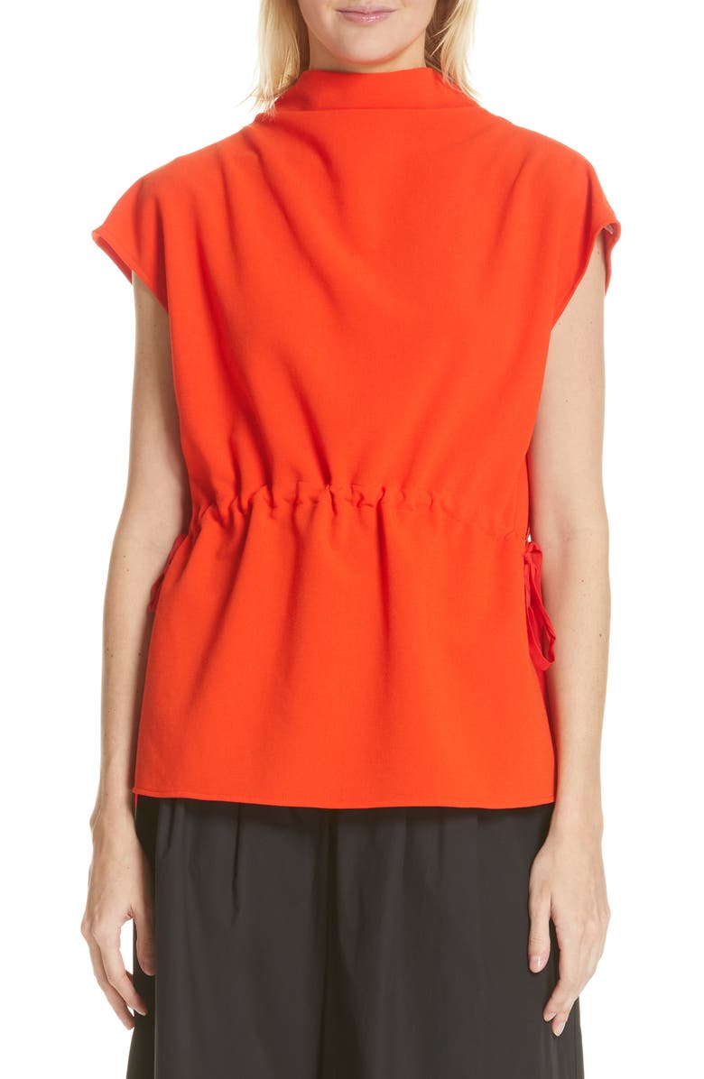 Rachel Comey Augusta Mock Neck Top, Main, color, 