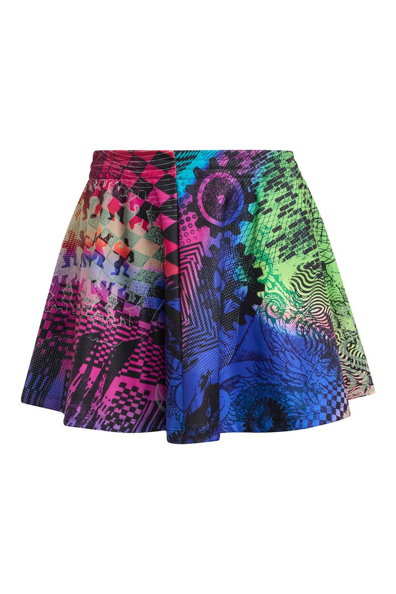 x Jeremy Scott Print Skirt, Alternate, color, BRIGHT YELLOW