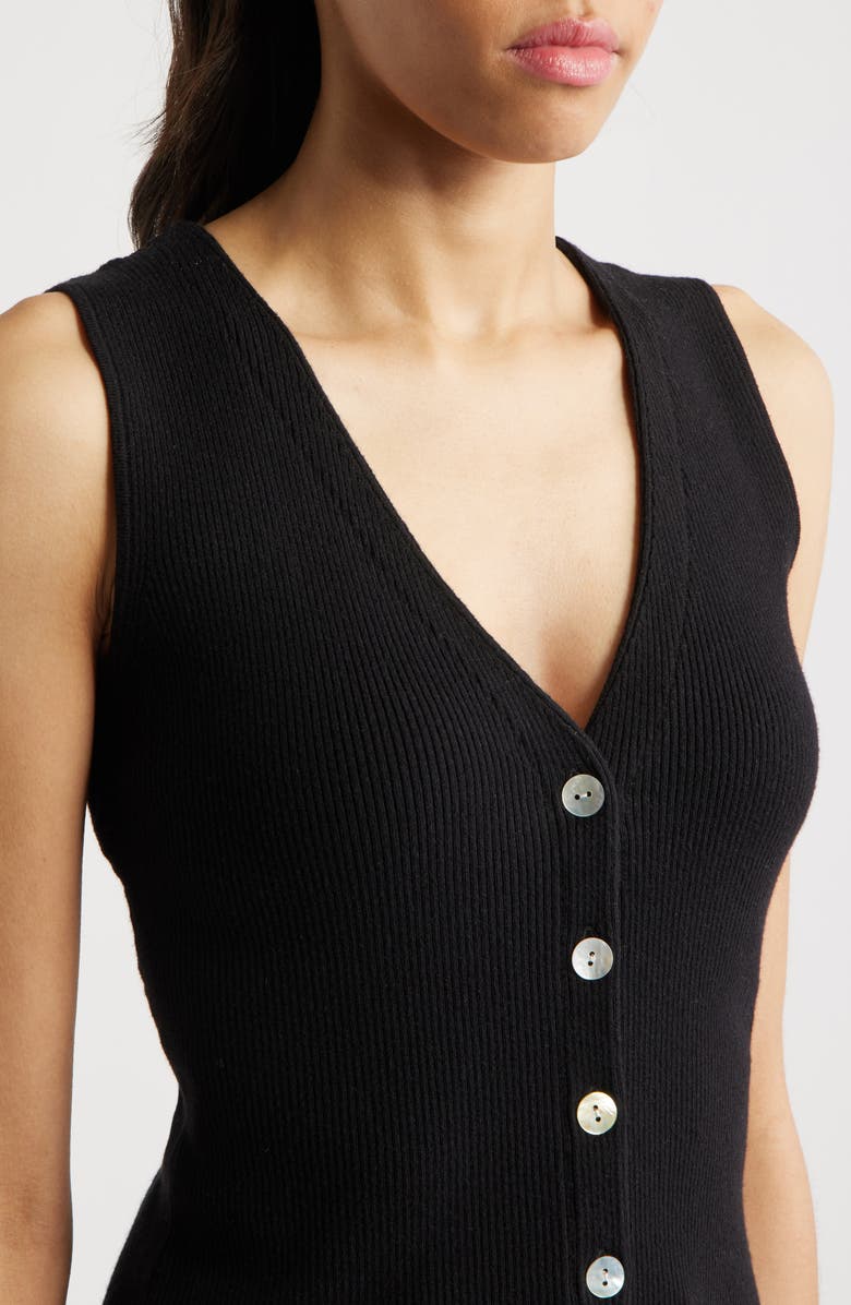 Rails Rosa Rib Vest, Alternate, color, Black