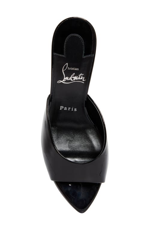 Christian Louboutin Miss Z Pointed Toe Sandal In Black