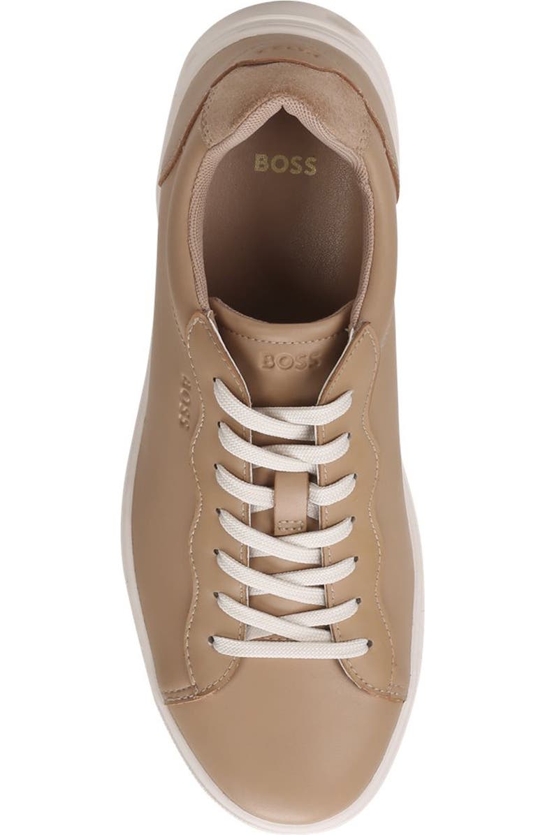 BOSS Rhys Sneaker, Alternate, color, Light/ Pastel Brown