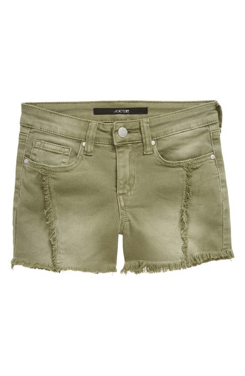 Kids' Cecilia Stretch Cotton Denim Shorts