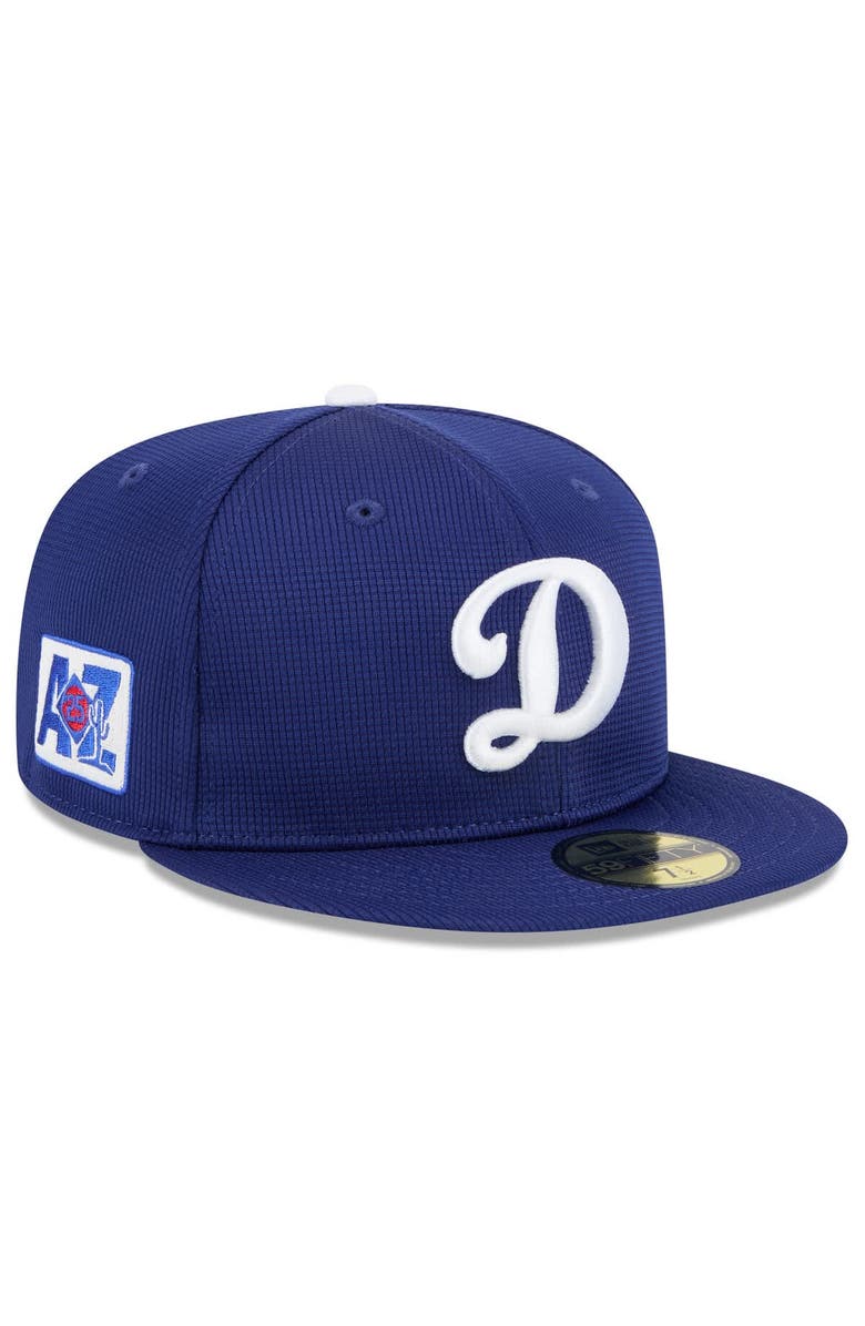 New Era Men's New Era Royal Los Angeles Dodgers 2025 Spring Training 59FIFTY Fitted Hat, Main, color, Royal