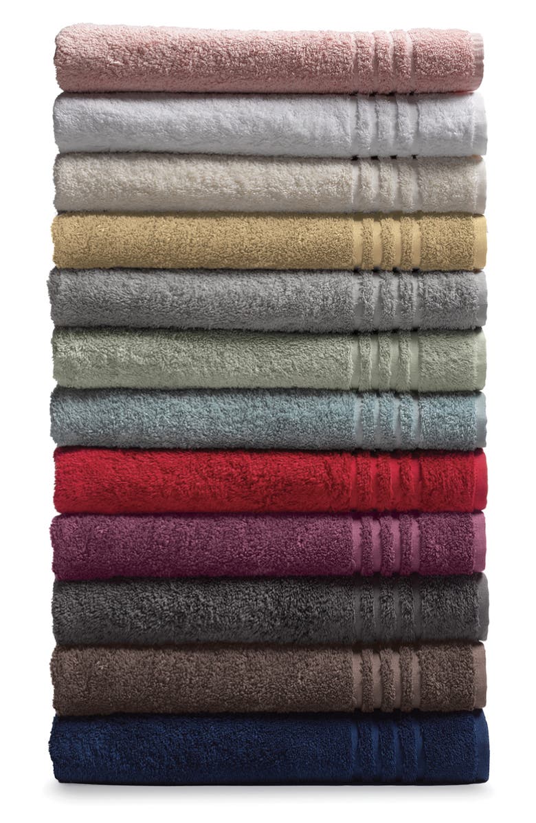 ELLA JAYNE HOME Solid Cotton 12-Piece Towel Set, Alternate, color, Brown