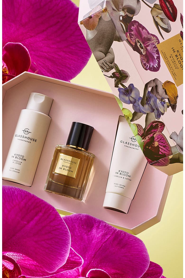 Kyoto in Bloom Fragrance Gift Set, Alternate, color, WHITE