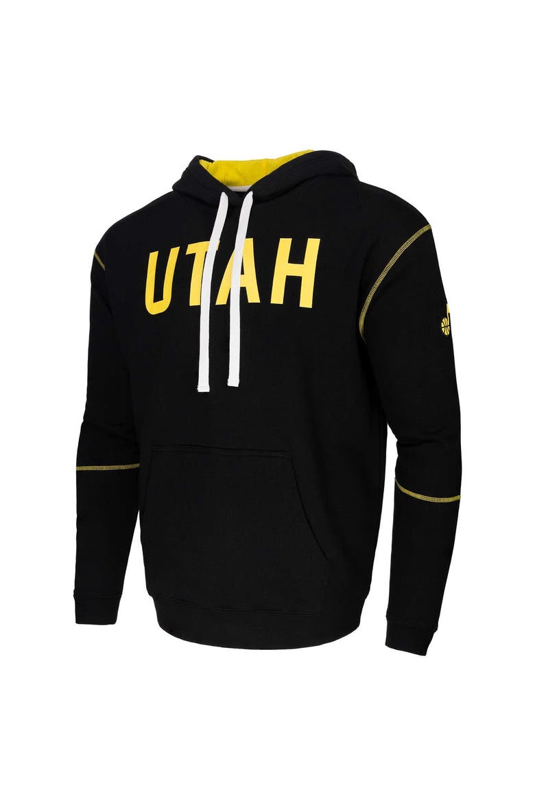 Unisex Black Stadium Essentials Utah Jazz Monument Pullover Hoodie, Alternate, color, Black