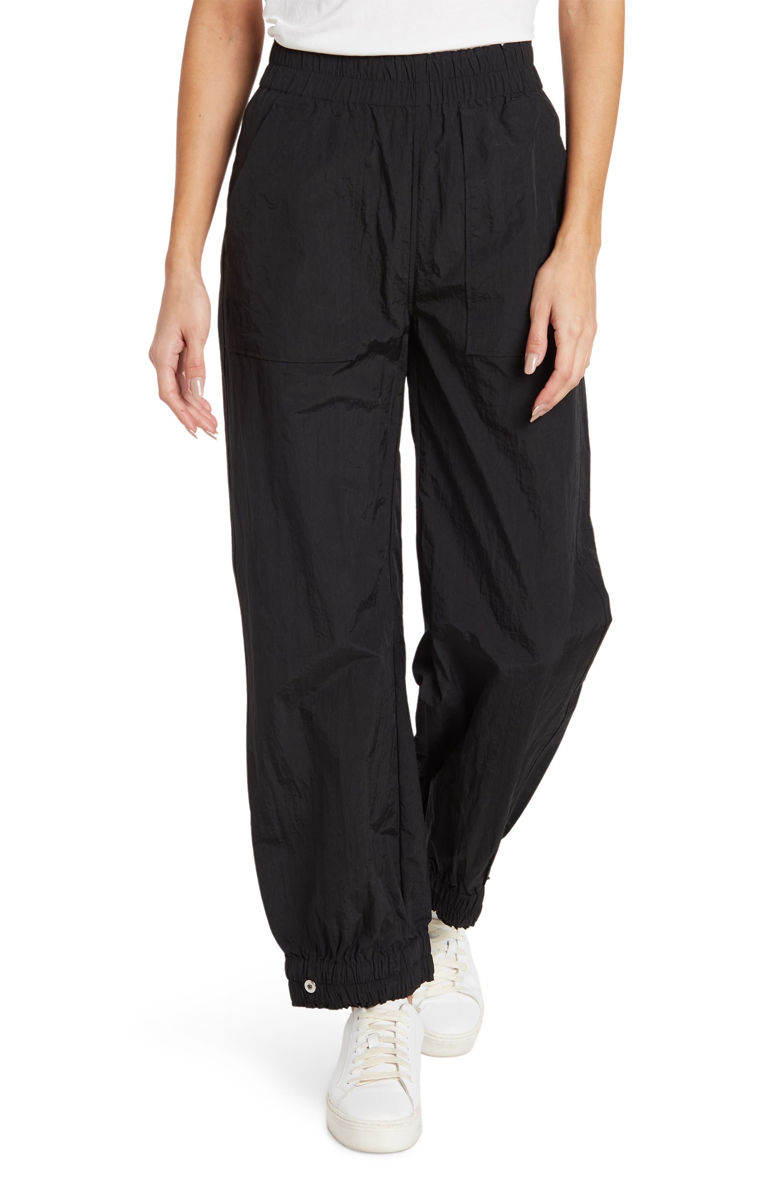 Ganni Crinkled Tech Cargo Pants (Women) | Nordstromrack