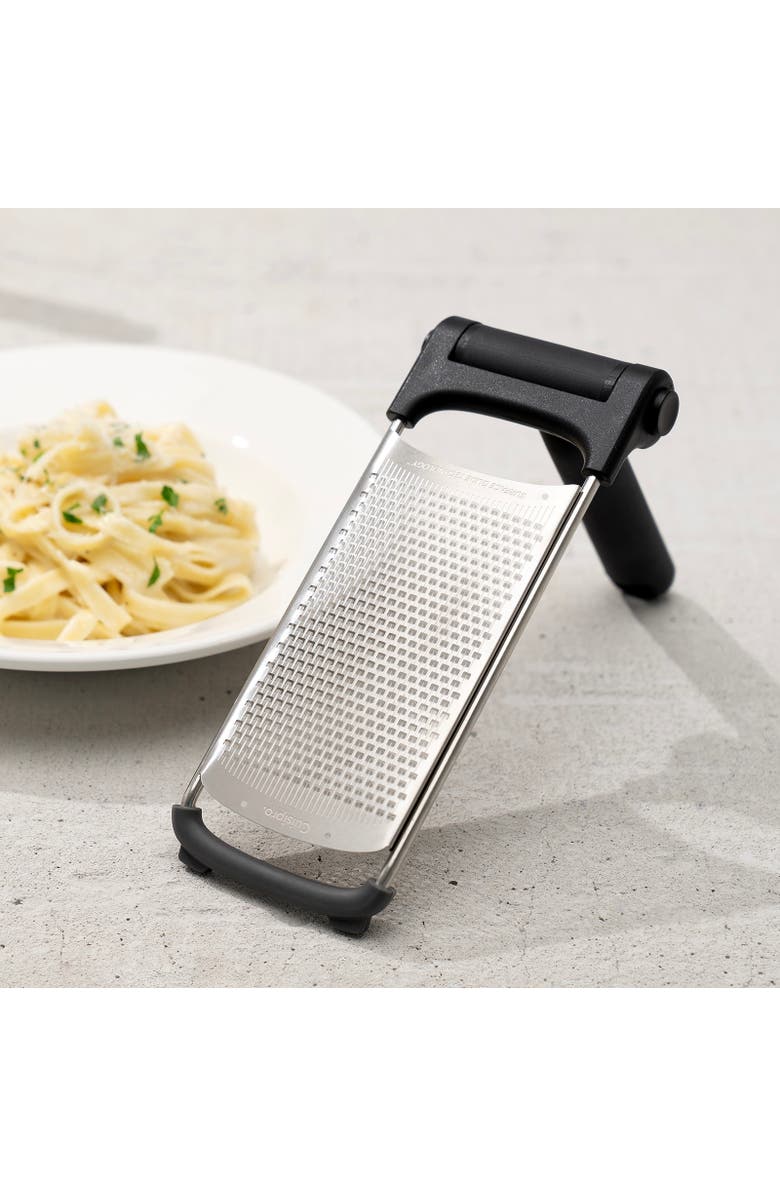 CUISIPRO Surface Glide Technology Folding Grater, Fine, Alternate, color, Black