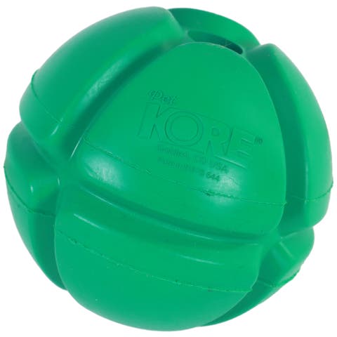 FloTex Ball, Large, 3.25 Inches, Green, Dog Toy