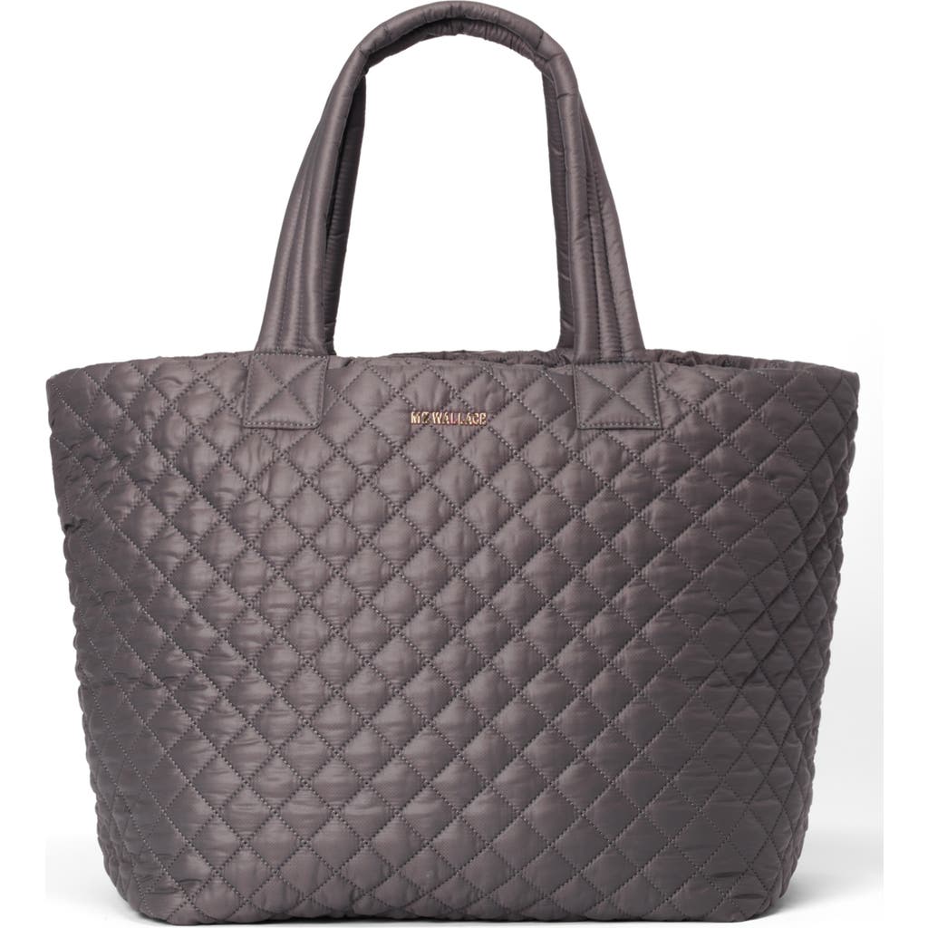 MZ Wallace Deluxe Large Metro Tote in Medium Gray  product