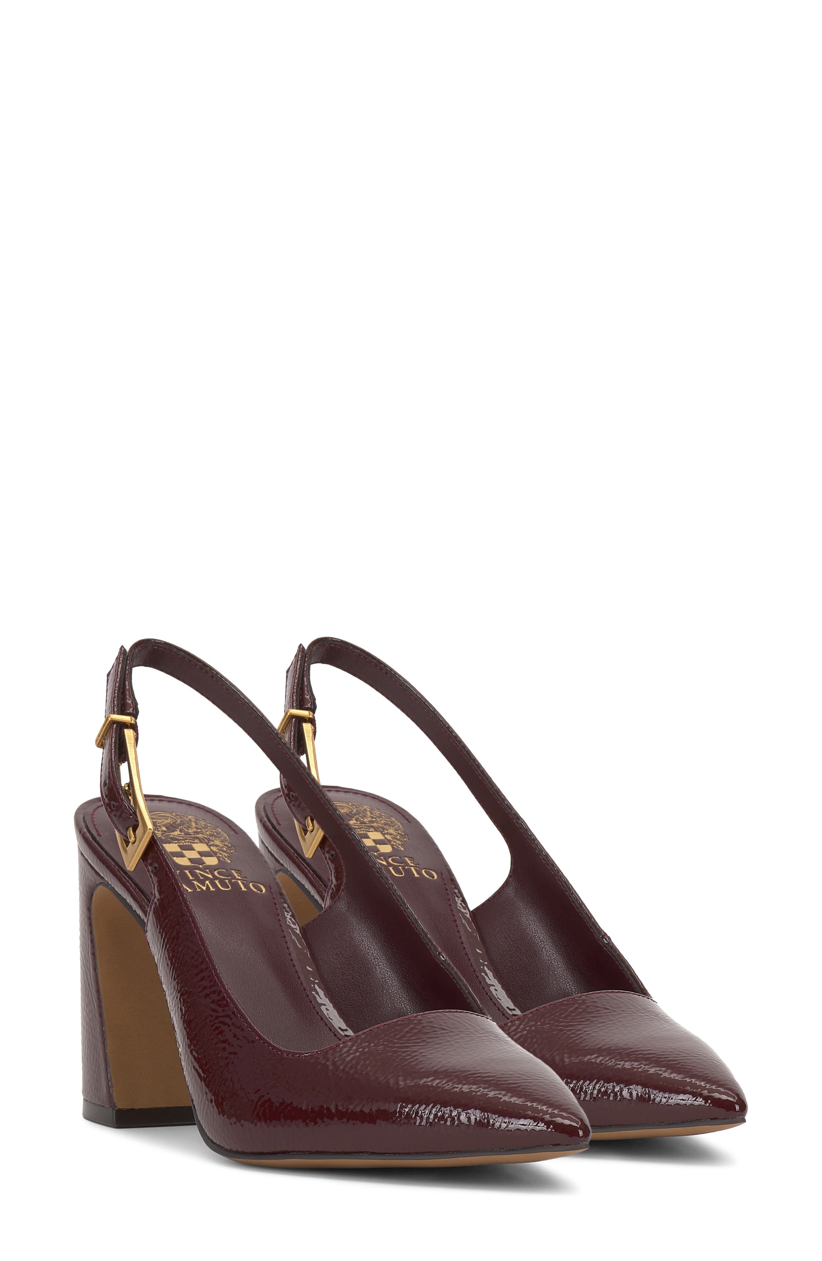 Amaryn Faux Leather Slingback Pump, Alternate, color, FIREFALL