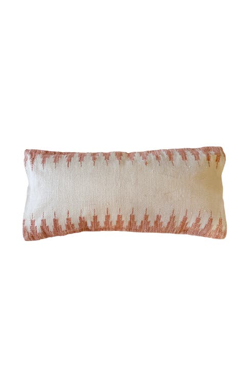 Enzo Handwoven PET Outdoor Lumbar Pillow