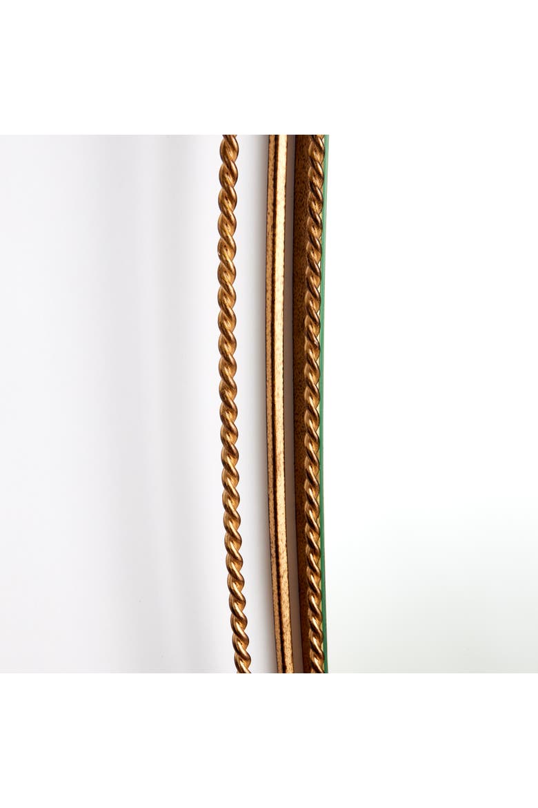 Braiden Mirror, Alternate, color, Gold