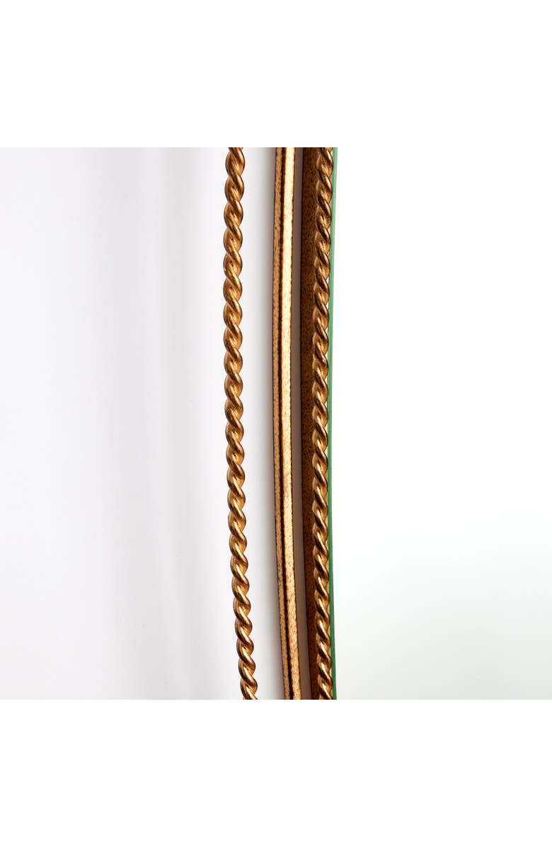 Napa Home & Garden Braiden Mirror, Alternate, color, Gold
