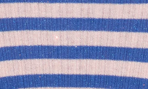 Frnch Stripe Ribbed Knit Top In Multi