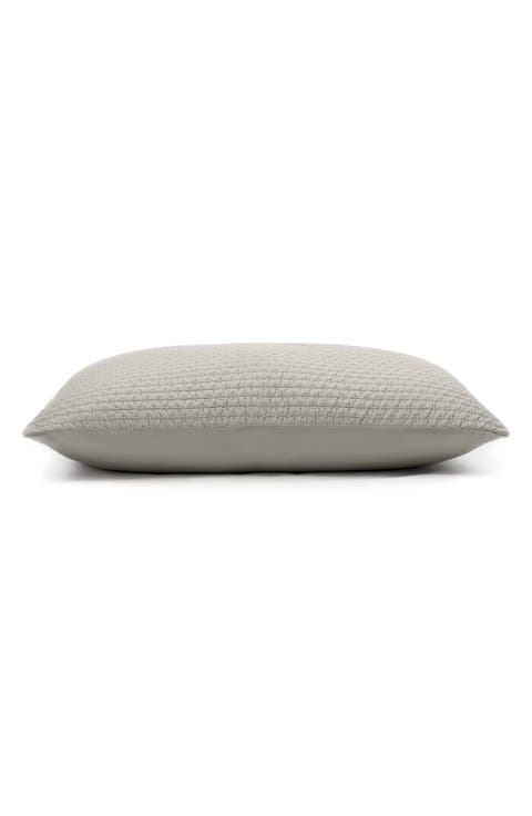 Signature Texture Stitch Organic Cotton Pillow Sham