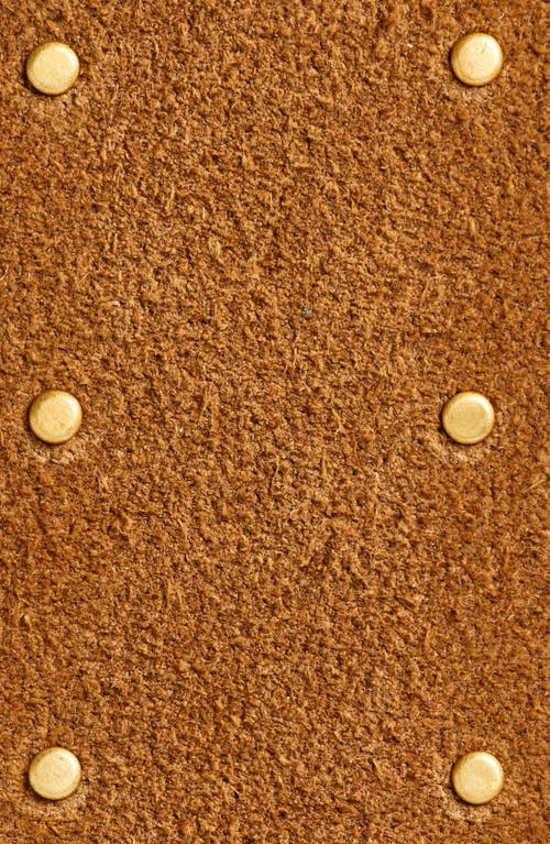 Rag & Bone Rebound Studded Suede Belt In Brown