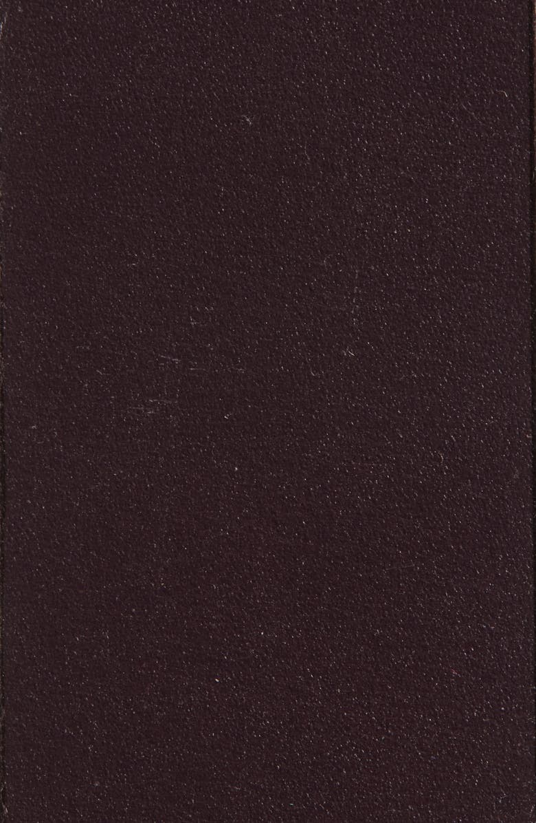 AllSaints Leather Belt, Alternate, color, Oxblood Red