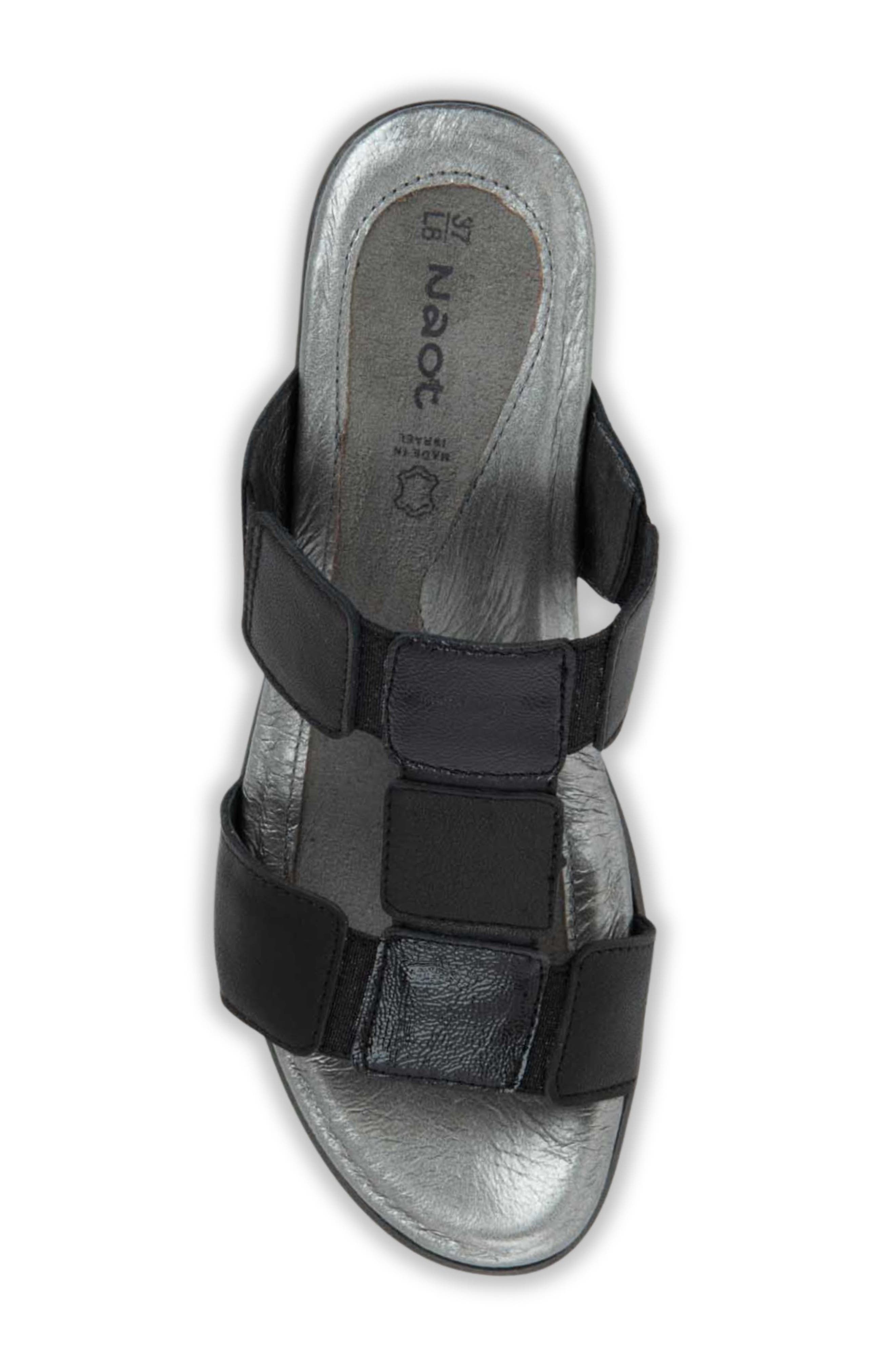 Naot Form Sandal, Alternate, color, Black