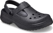 CROCS Kids' Classic Glitter Mary Jane Clog
