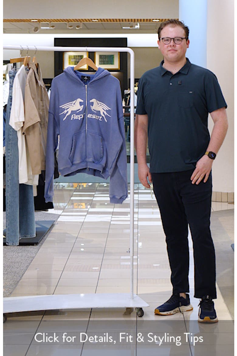 Pegasus Graphic Zip Hoodie (Men) | Nordstrom