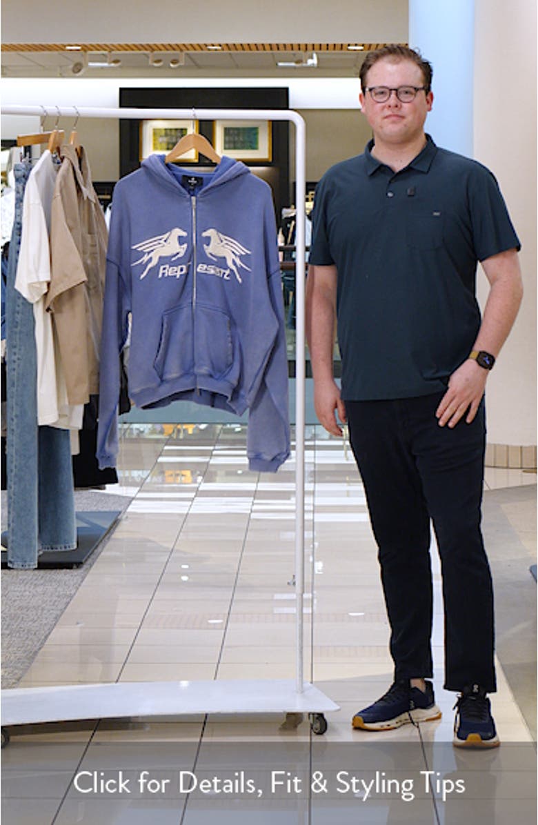 Pegasus Graphic Zip Hoodie, sales video thumbnail