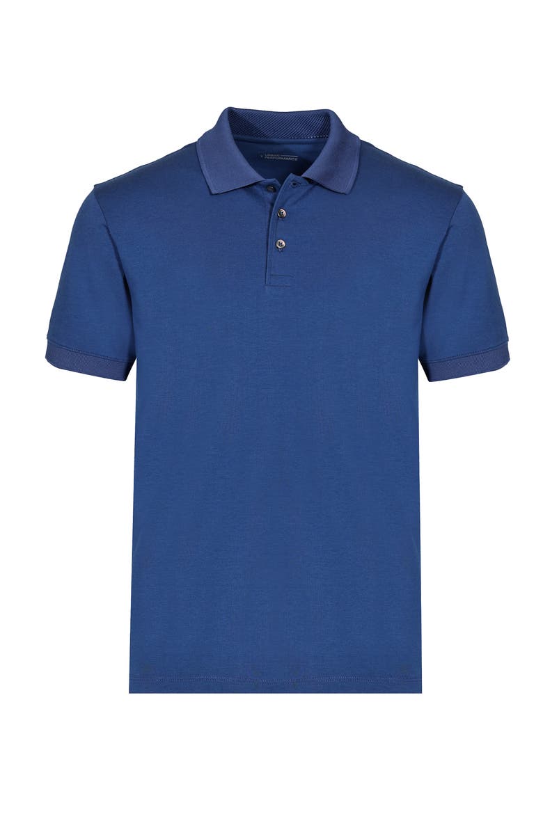 Pima Cotton Tech Polo with UV Protection, Alternate, color, Royal Blue