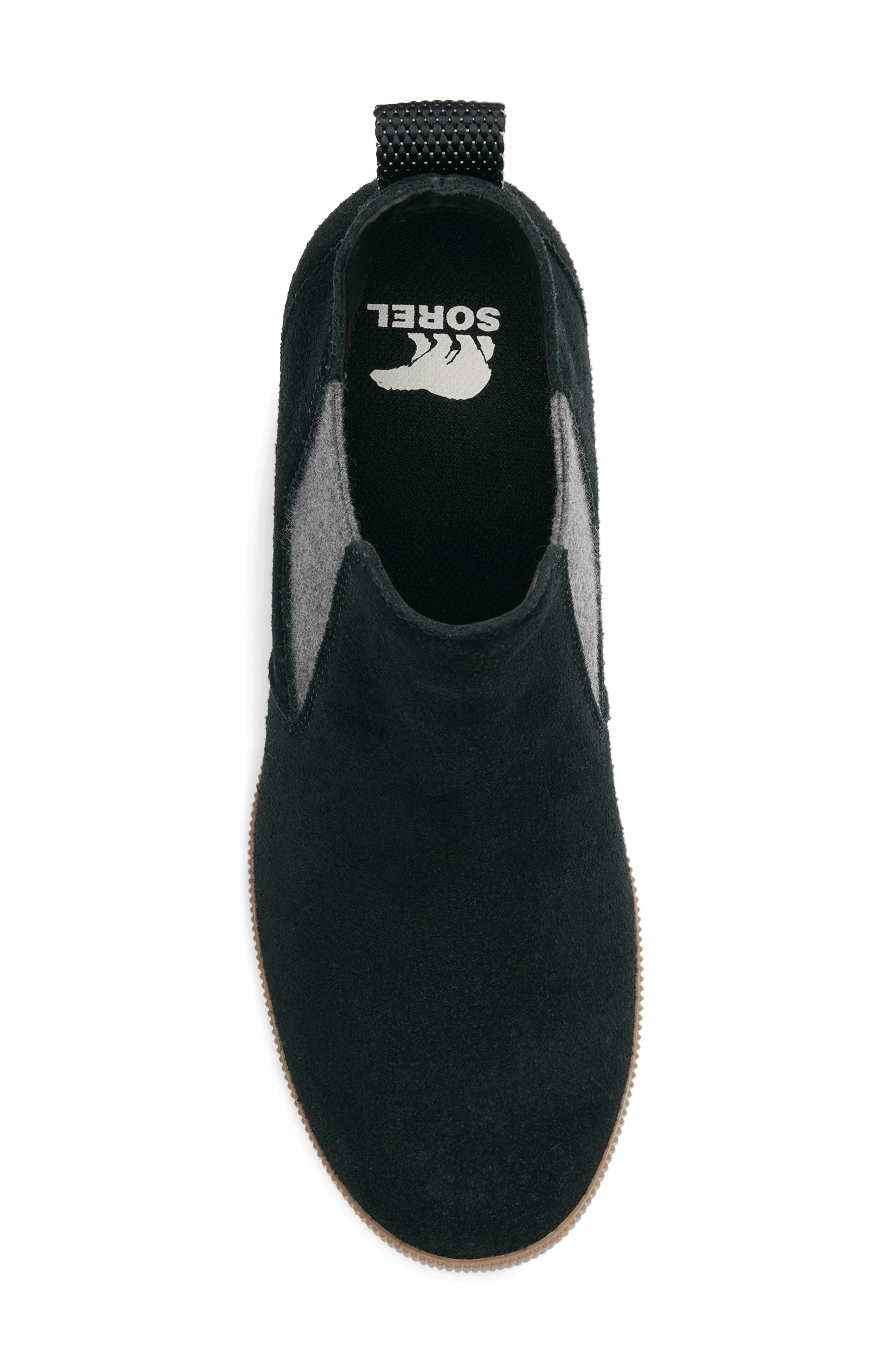 Out N About Slip-On Wedge Shoe II, Alternate, color, BLACK/ GUM