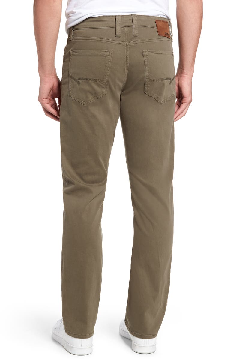 Mavi Jeans Myles Straight Leg Twill Pants, Alternate, color, 