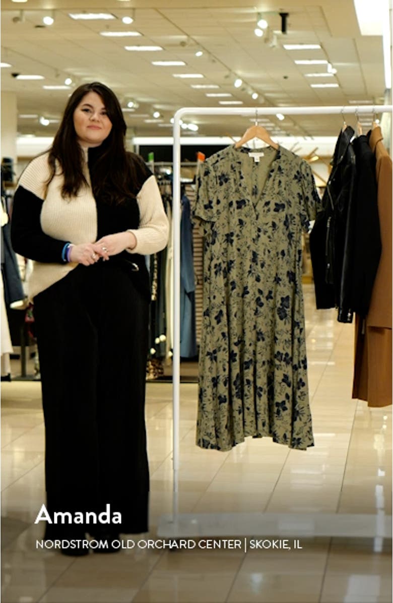 Floral Print Dress, sales video thumbnail