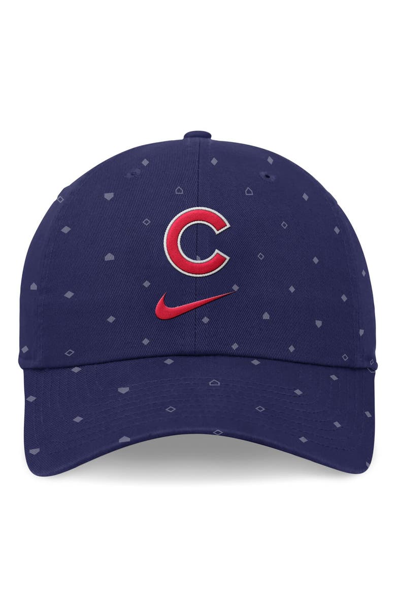 Nike Men's Nike  Royal Chicago Cubs Primetime Print Club Adjustable Hat, Alternate, color, 