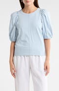 Madewell Puff Sleeve Cotton T-Shirt