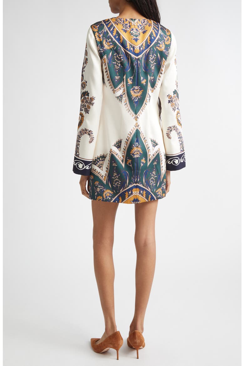 Long Sleeve Cromwell Minidress, Alternate, color, ECRU MULTI