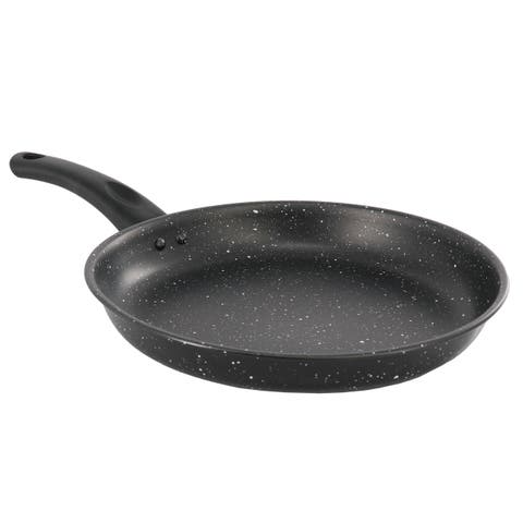 Delhi 11 Inch Round Nonstick Carbon Steel Frying Pan