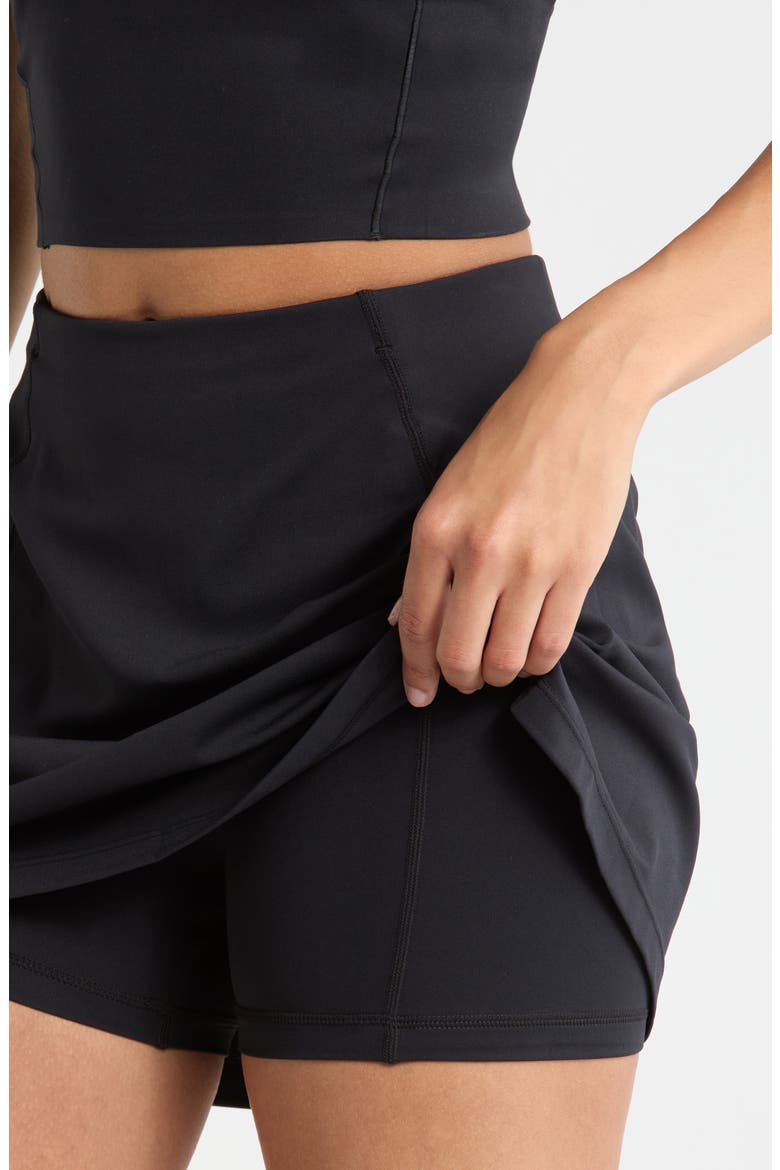 All Day Active Skort, Alternate, color, BLACK
