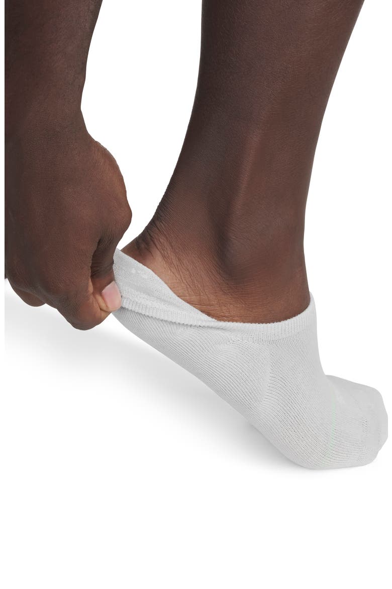 Solid Lightweight Merino Wool Blend No-Show Socks, Alternate, color, VAPOR GREY