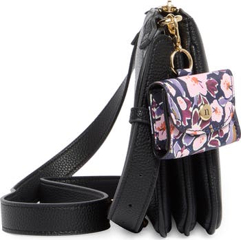 Triple Section Crossbody Bag