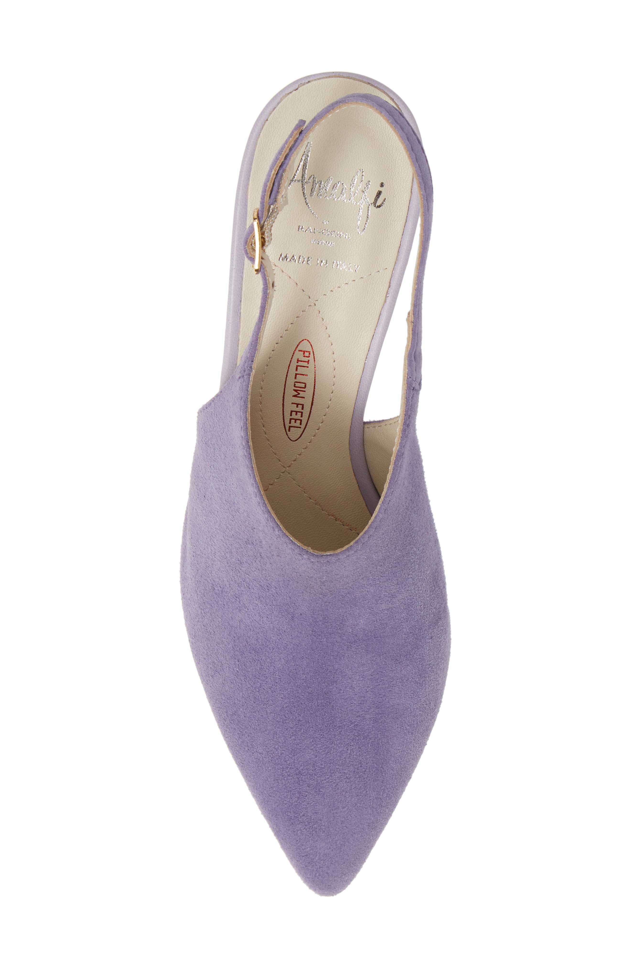 Patrizio Slingback Pump, Alternate, color, LILAC SUEDE