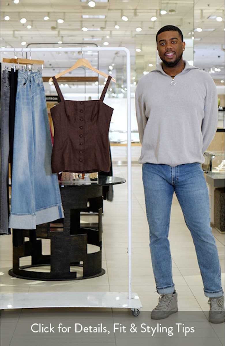 Corbiere Linen Vest, sales video thumbnail