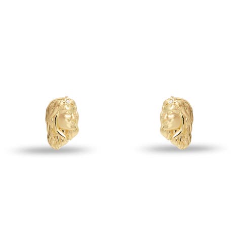 Virgo Zodiac Stud Earrings
