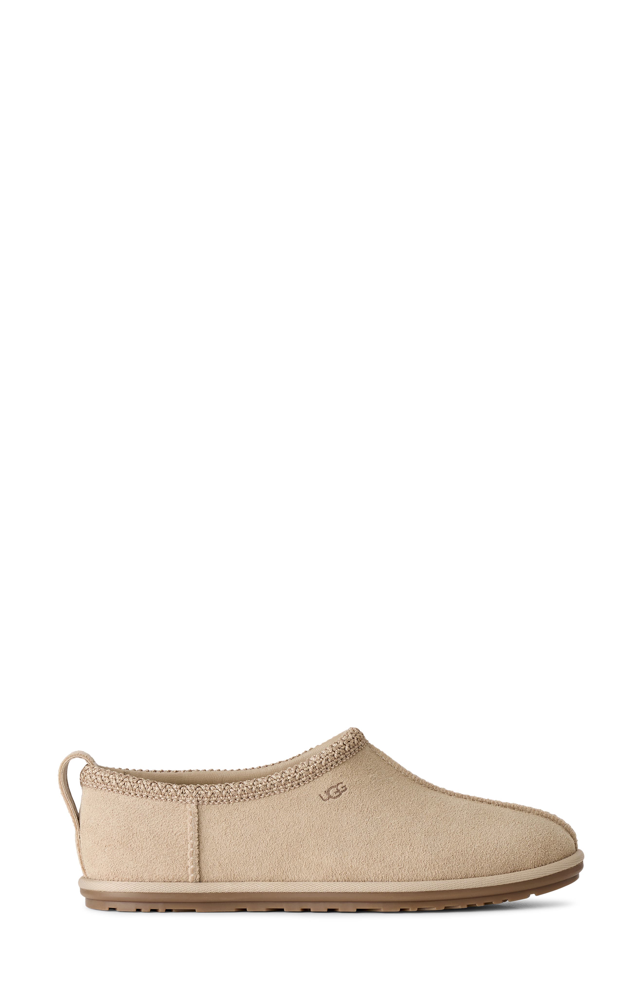 Tasman Deconstructed Genuine Shearling Lined Slipper, Alternate, color, SAND