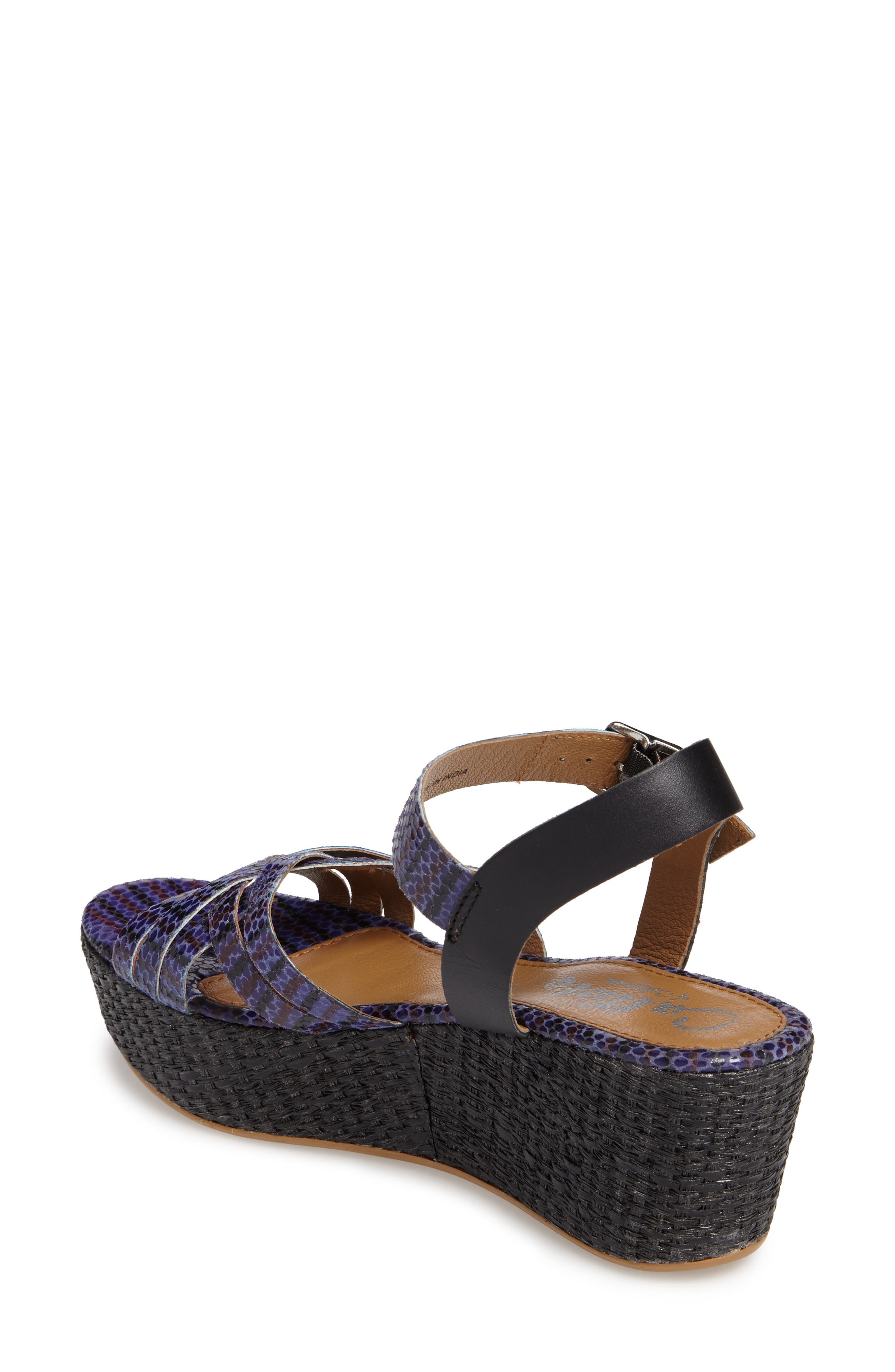 Callisto Valencia Platform Wedge Sandal, Alternate, color, 
